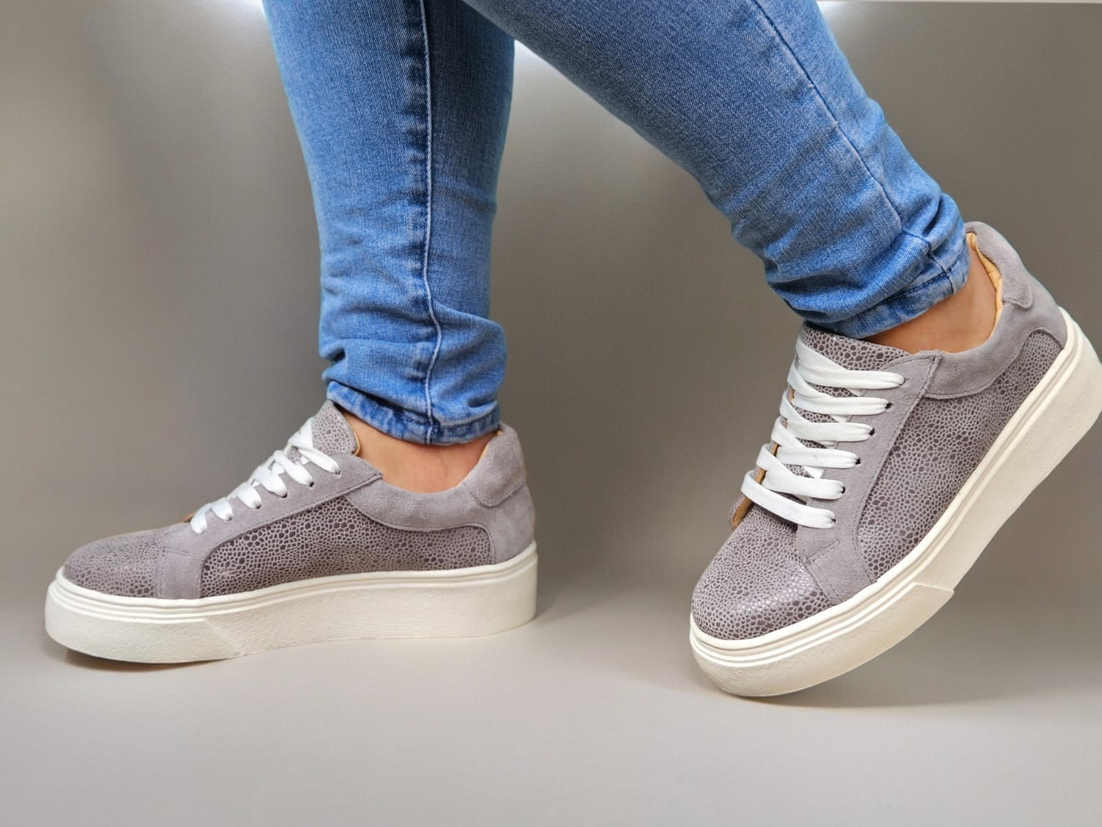Zapatillas plataforma 3 cm