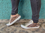 Olie gold leopard