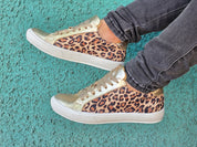 Olie gold leopard