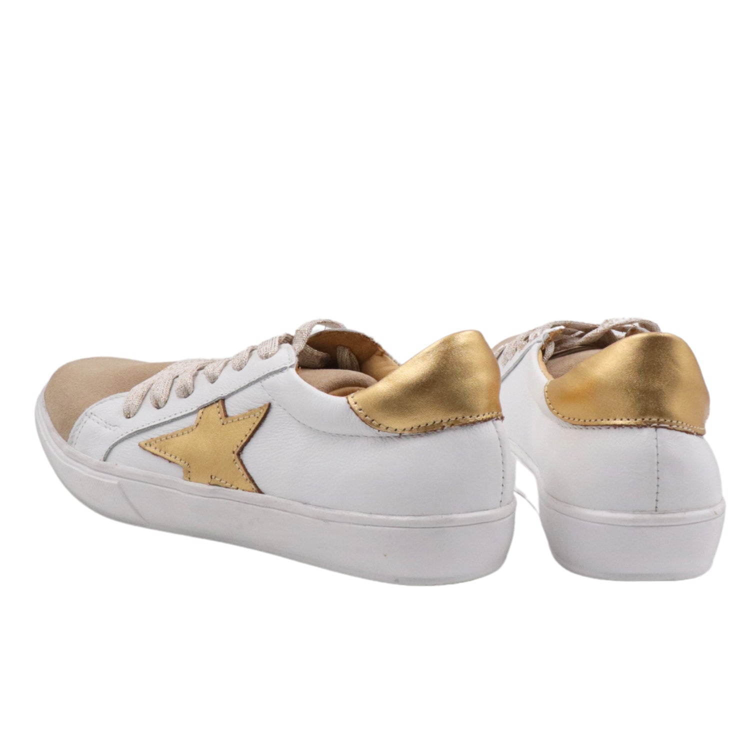 Olie white beige gold