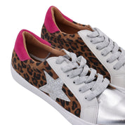 Olie silver leopard