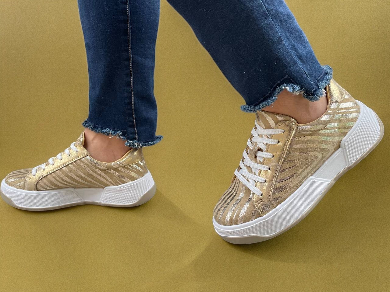 Agathe zebra beige