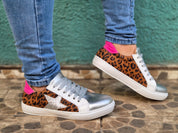 Olie silver leopard