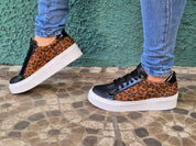 Inusual Leopard castaño