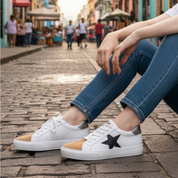 Olie white beige star