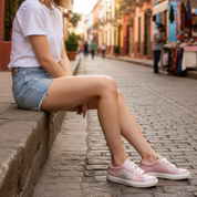 Olie pink silver star